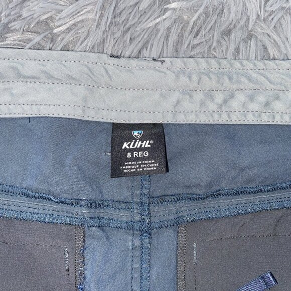 Kuhl Spire Roll-Up  Women’s Sz 8 Mid-Rise Casual Outdoors Hiking Blue Distressed - Picture 11 of 12